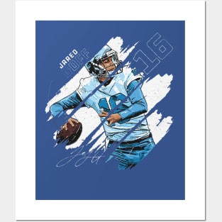 Jared Goff Detroit Stripes Posters and Art